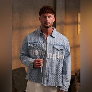 YOUNGLA DISTRICT DENIM JACKETS BLUE WASH